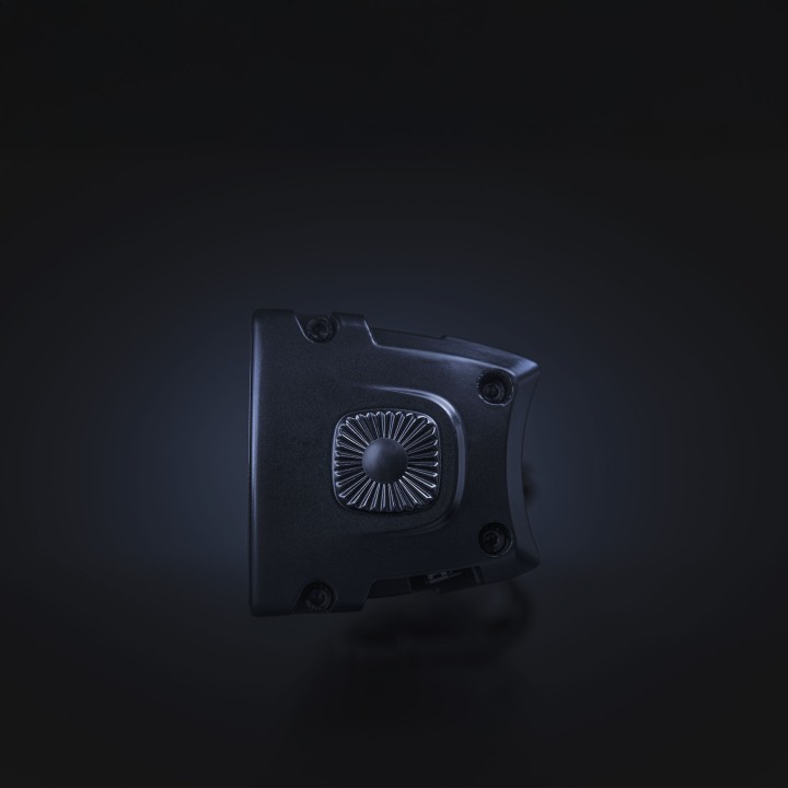 Proiector LED Omologat, Strands Siberia XP 12", Roșu - EDK.ro