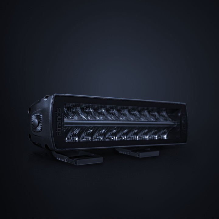Proiector LED Omologat, Strands Siberia XP 12", Roșu - EDK.ro