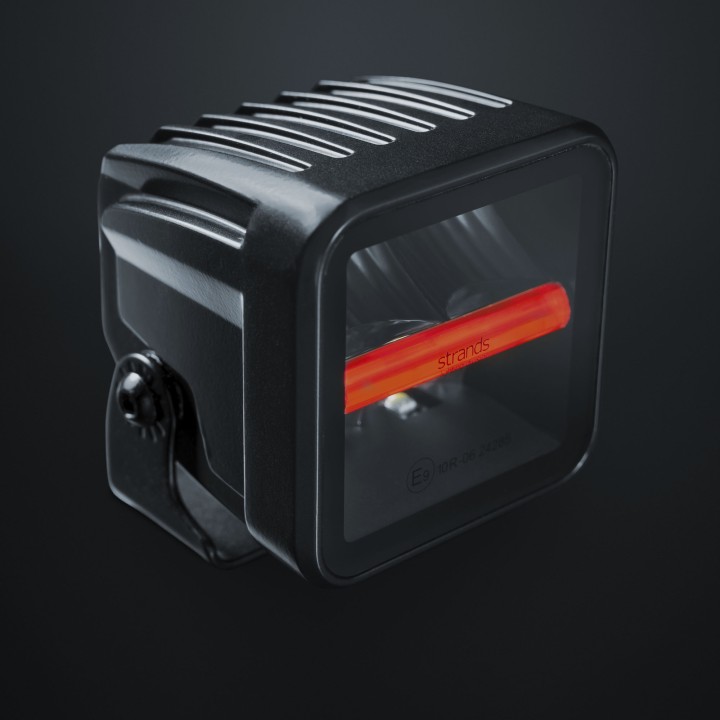 EC Approved LED Projector, Strands Siberia XP 38W, Red - EDK.ro