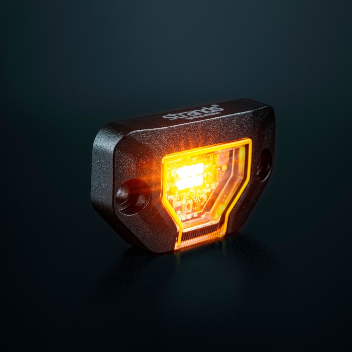 LED Warning Light, Strands Unity, Amber - EDK.ro
