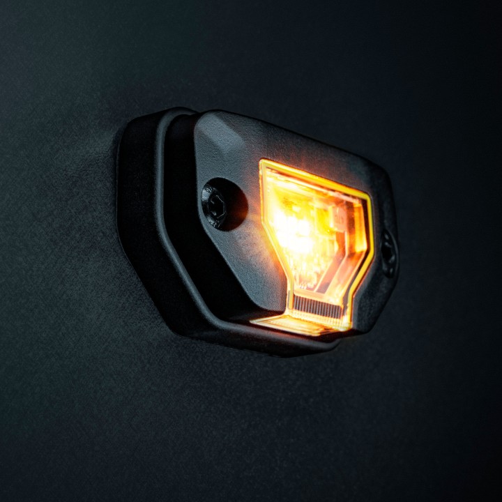 LED Warning Light, Strands Unity, Amber - EDK.ro