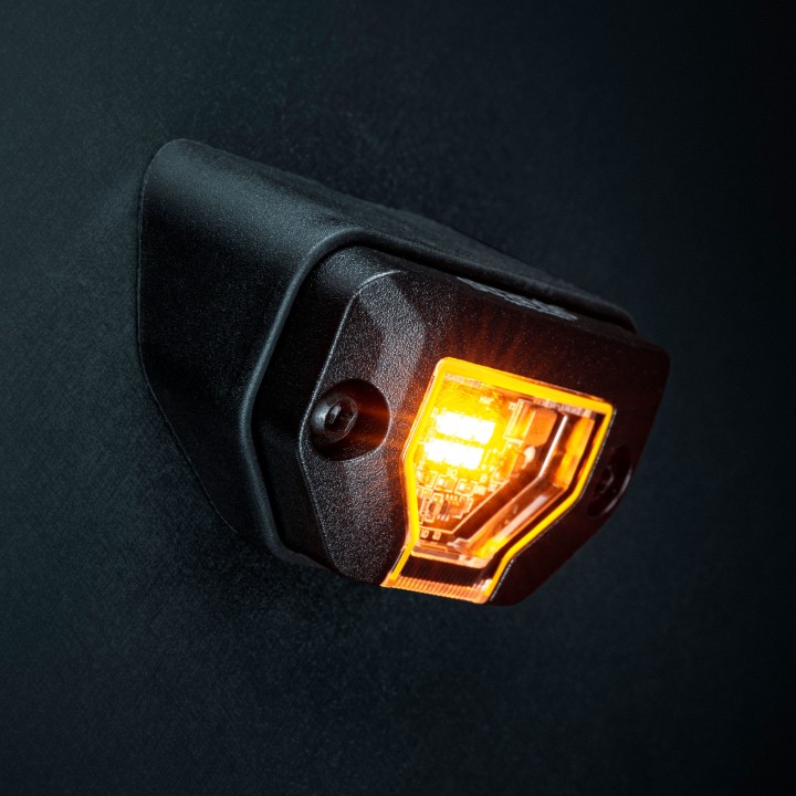 LED Warning Light, Strands Unity, Amber - EDK.ro
