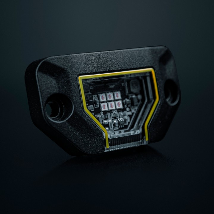 LED Warning Light, Strands Unity, Red - EDK.ro