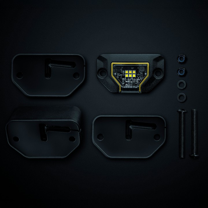 LED Warning Light, Strands Unity, Yellow - EDK.ro