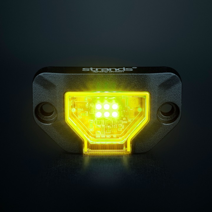 LED Warning Light, Strands Unity, Yellow - EDK.ro