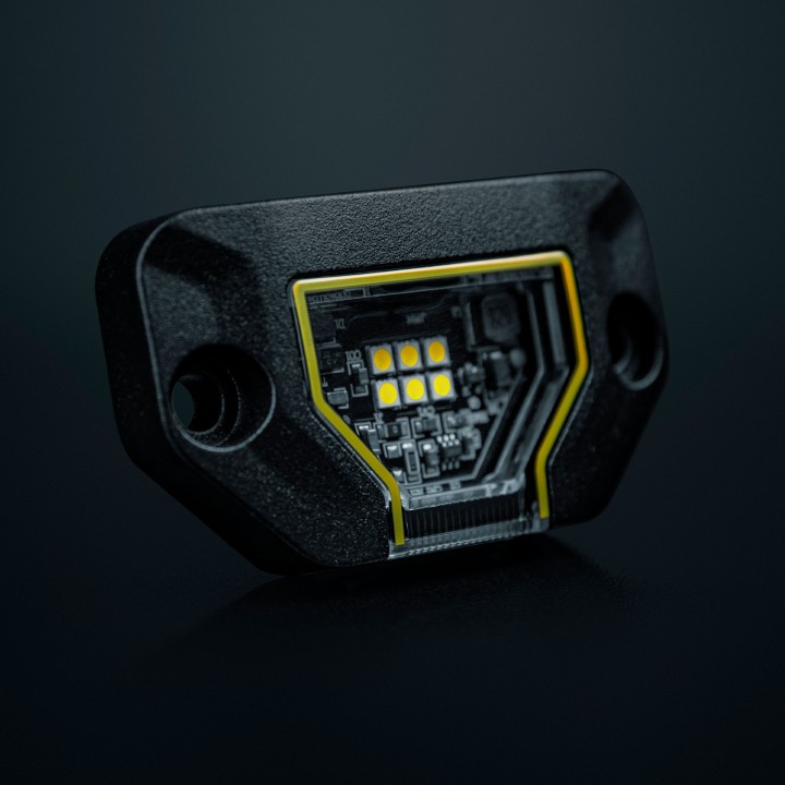 LED Warning Light, Strands Unity, Yellow - EDK.ro