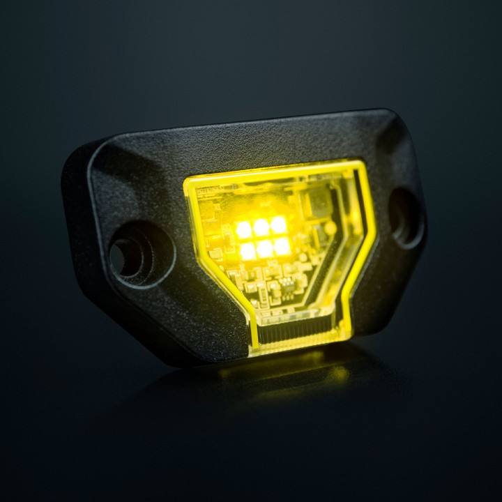 LED Warning Light, Strands Unity, Yellow - EDK.ro