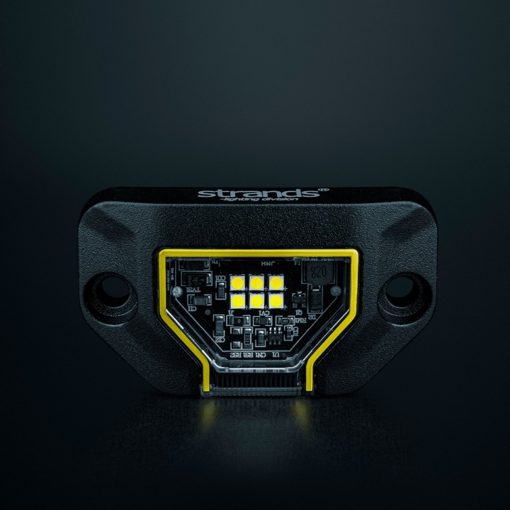 LED Warning Light, Strands Unity, Yellow - EDK.ro