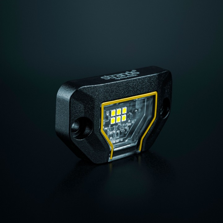 LED Warning Light, Strands Unity, Yellow - EDK.ro
