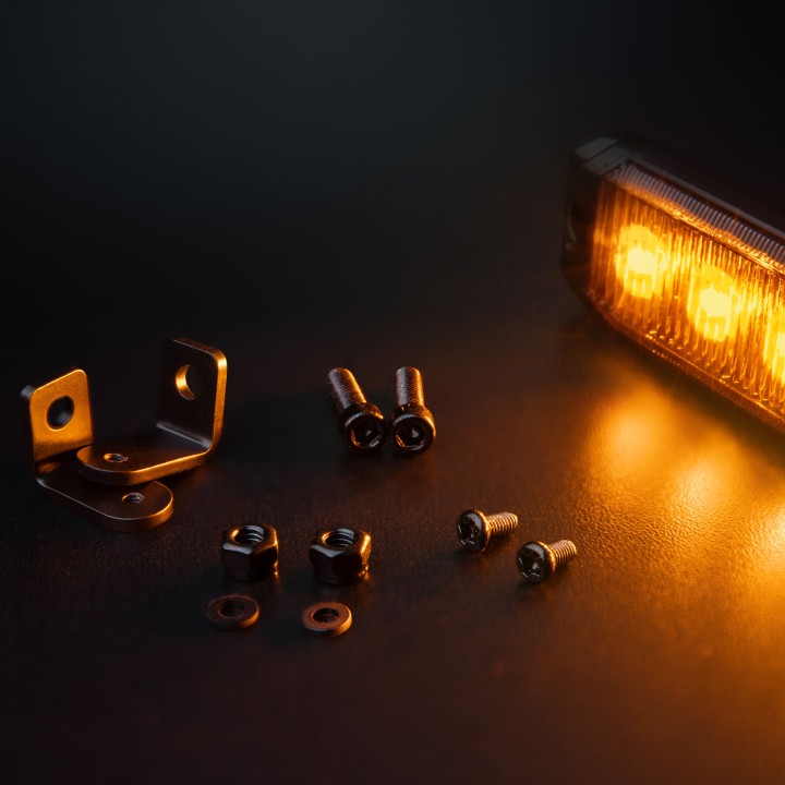 Lumină LED de Avertizare, Strands Dark Knight SM6 - EDK.ro