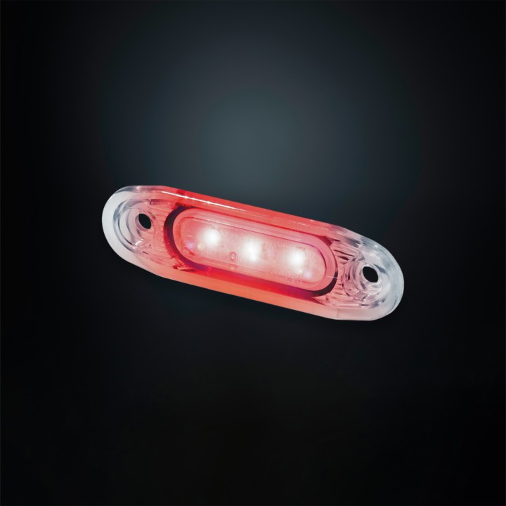 EC Approved LED Position Light Projector, Strands Freedom Legacy, Clear - EDK.ro