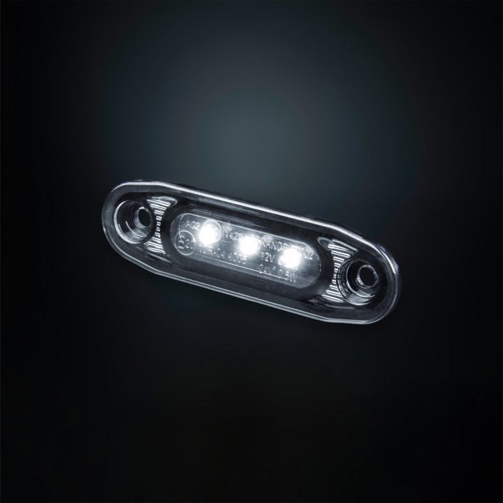 EC Approved LED Position Light Projector, Strands Dark Knight Ultra Slim - EDK.ro