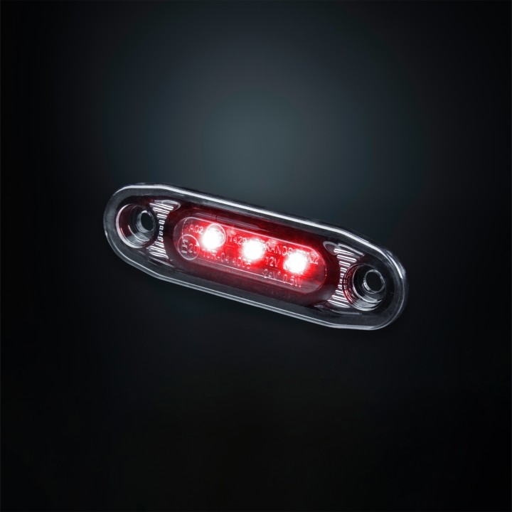 Proiector LED Omologat Pentru Poziții, Strands Dark Knight Ultra Slim - EDK.ro