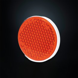Reflector, Strands, Culoare Amber, Round - EDK.ro