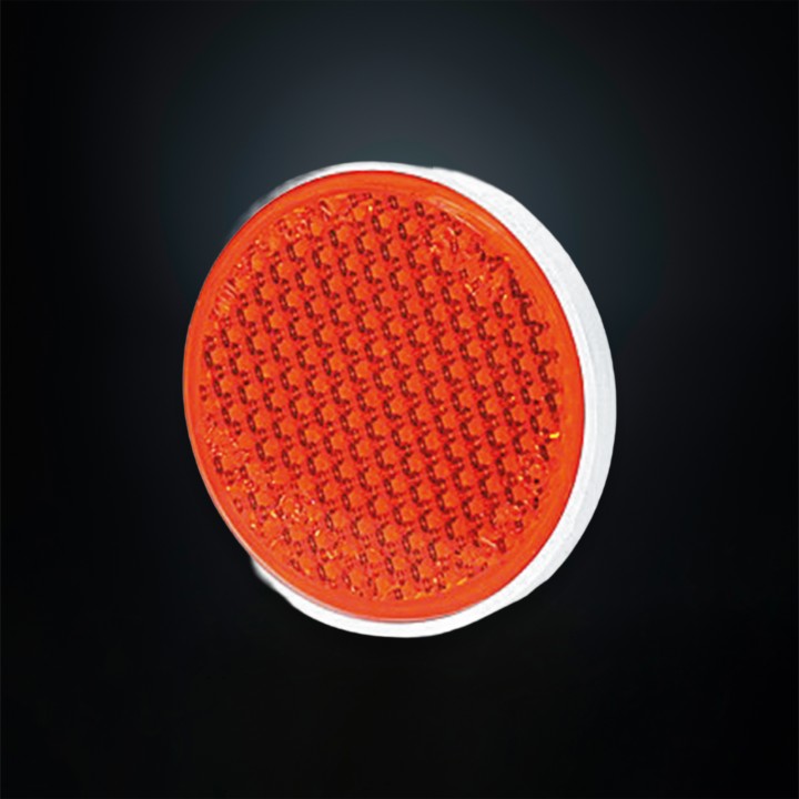 Reflector, Strands, Culoare Amber, Round - EDK.ro