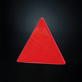 Reflector, Strands, Culoare Red, Triangle - EDK.ro