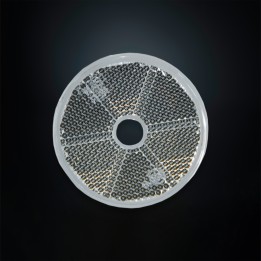 Reflector, Strands, Culoare White, Round - EDK.ro