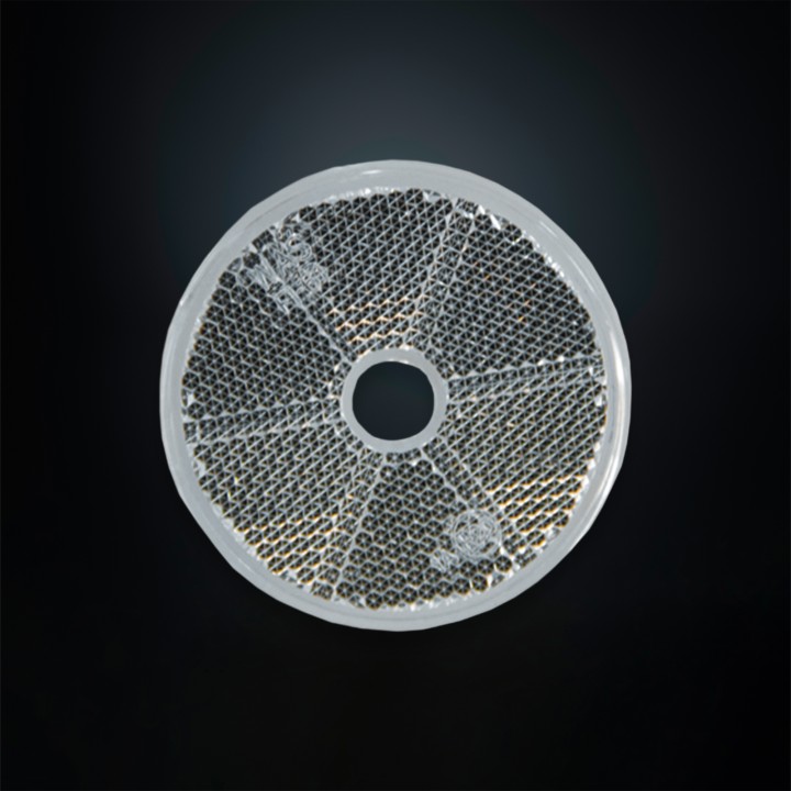 Reflector, Strands, Color White, Round - EDK.ro