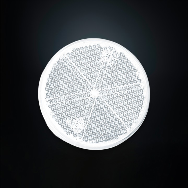 Reflector, Strands, Culoare White, Round - EDK.ro