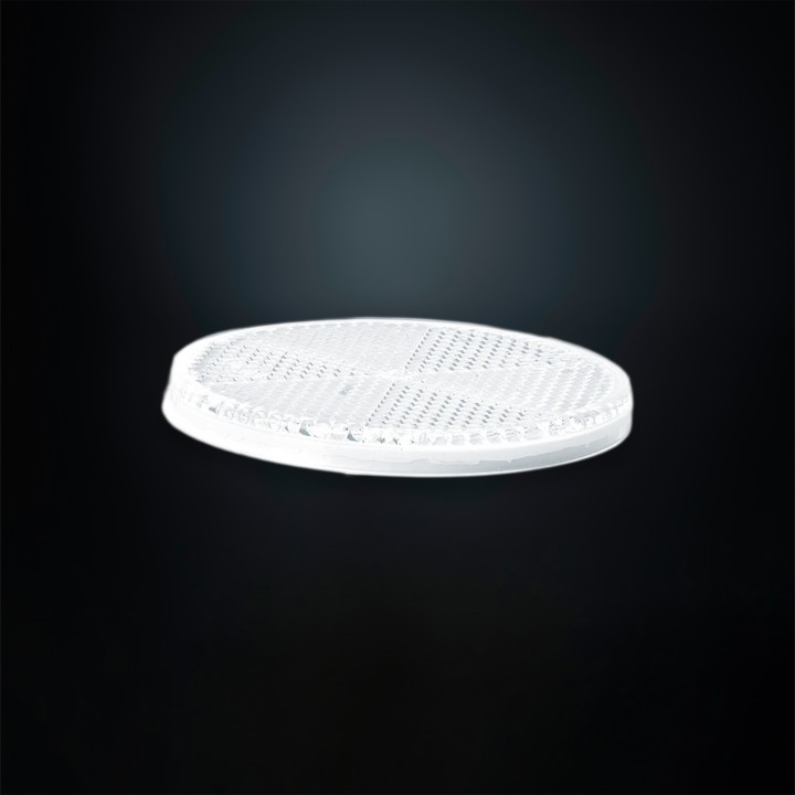 Reflector, Strands, Culoare White, Round - EDK.ro