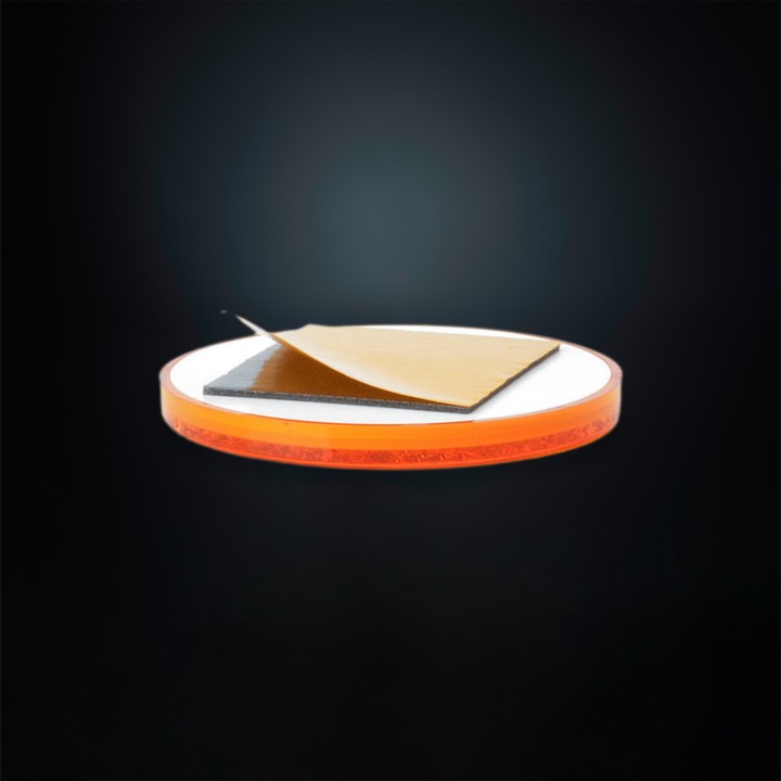 Reflector, Strands, Culoare Amber, Round - EDK.ro