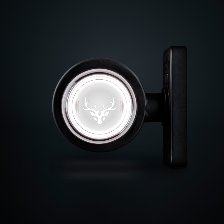 Proiector LED Omologat Pentru Poziții, Strands Freedom Viking Dark - EDK.ro
