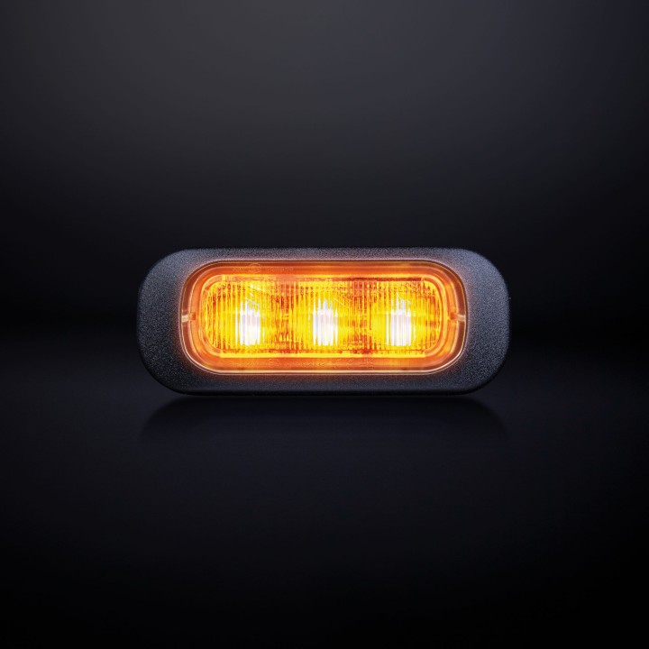 EC Approved LED Projector, Strands Dark Knight, Amber - EDK.ro