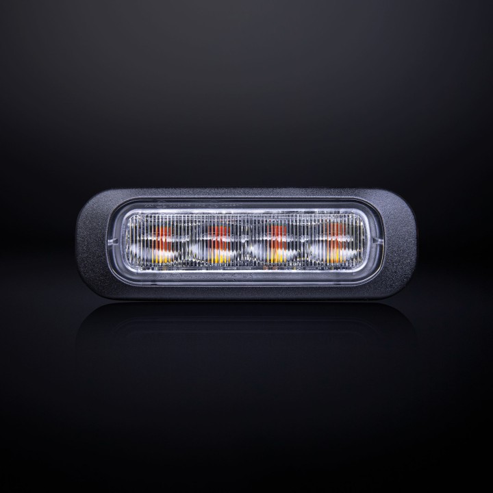 EC Approved LED Projector, Strands Dark Knight, Amber - EDK.ro