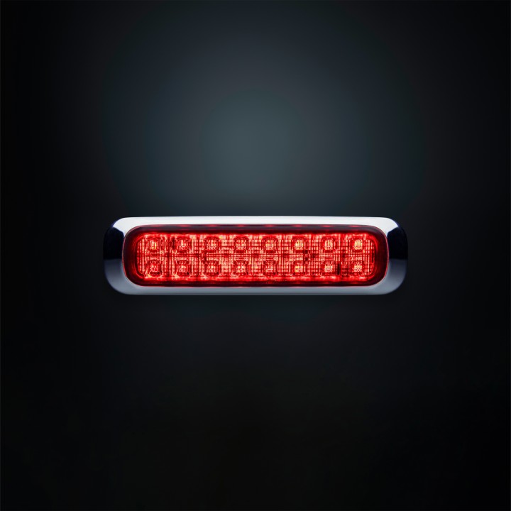 LED Warning Light, Strands Dark Knight 129mm - EDK.ro