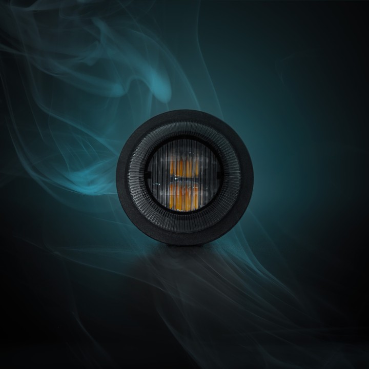 LED Warning Light, Strands Dark Knight Gloria, Smoke - EDK.ro