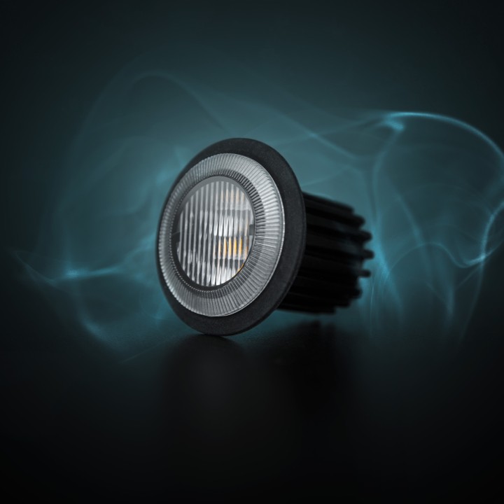 Lumină LED de Avertizare, Strands Dark Knight Gloria, Transparent - EDK.ro