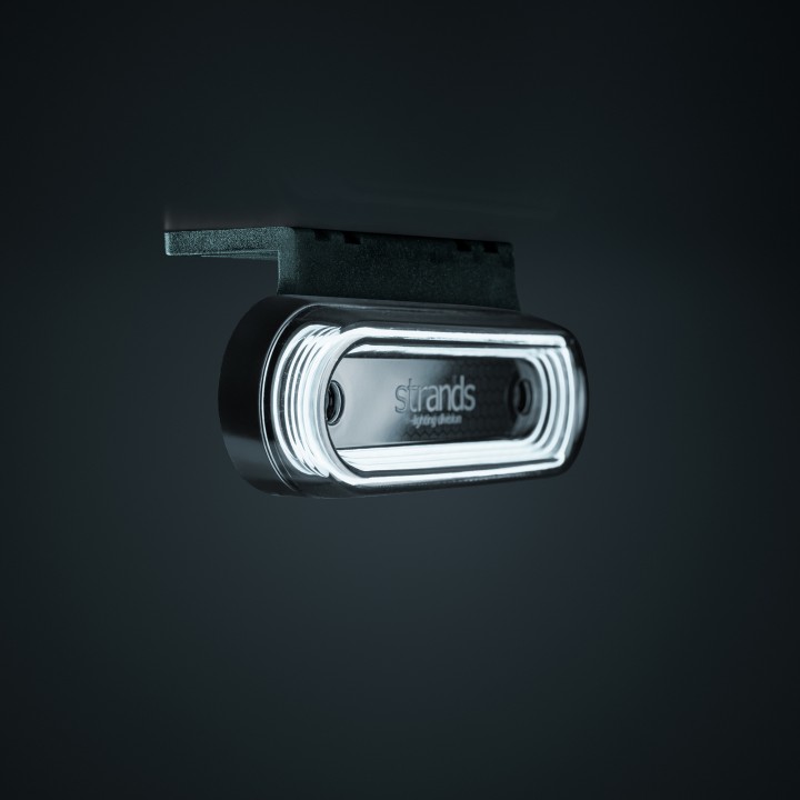 EC Approved LED Position Light Projector, Strands For9T, White - EDK.ro