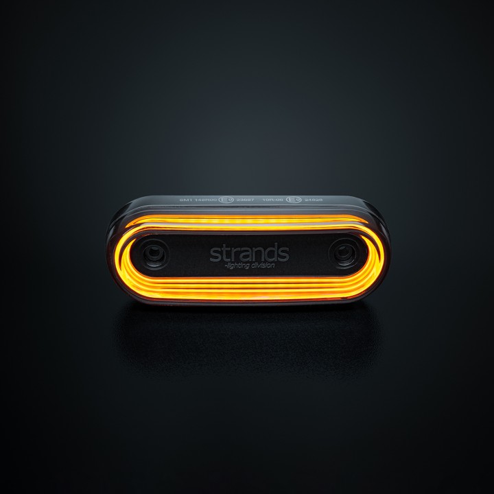 LED Warning Light, Strands For9T, Amber - EDK.ro