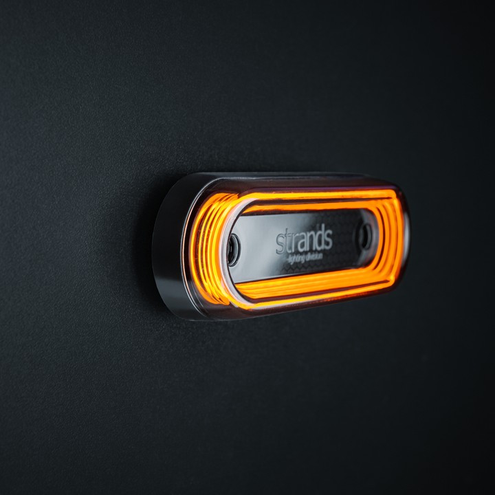 LED Warning Light, Strands For9T, Amber - EDK.ro