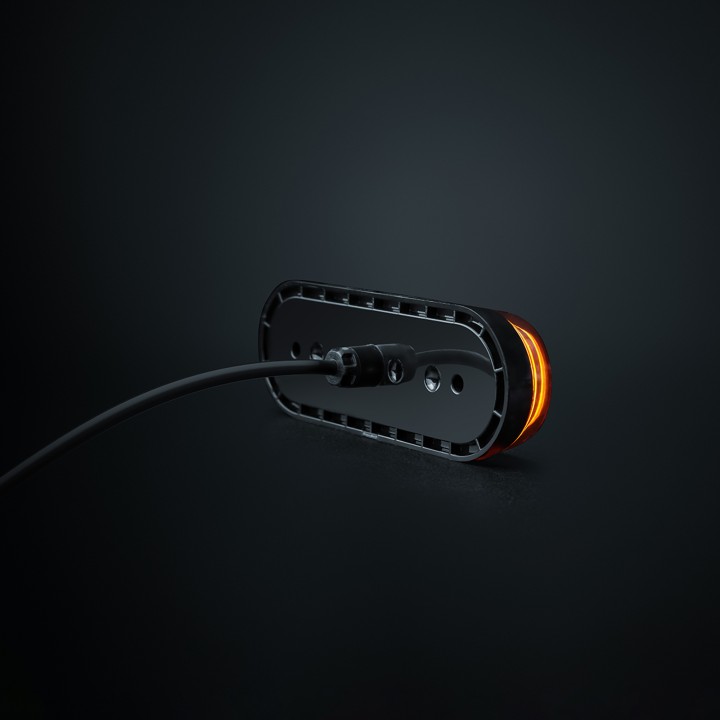LED Warning Light, Strands For9T, Amber - EDK.ro