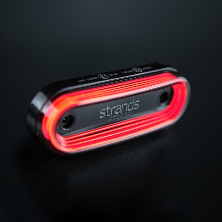EC Approved LED Position Light Projector, Strands For9T, Red - EDK.ro