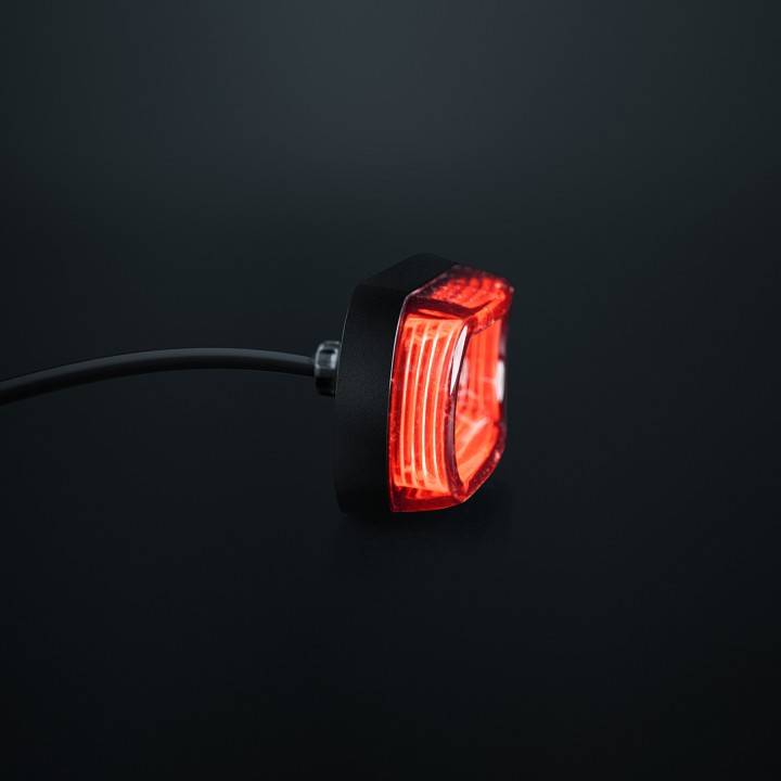 EC Approved LED Position Light Projector, Strands For9T, Red - EDK.ro