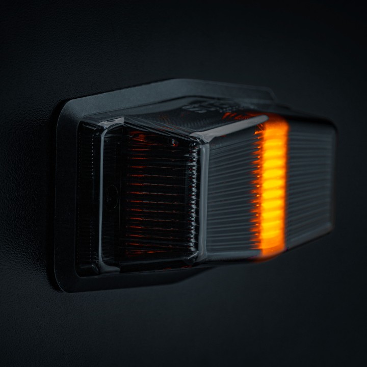 LED Warning Light, Strands IZE LED Black Bullet - EDK.ro