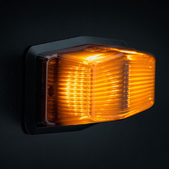 LED Warning Light, Strands IZE LED Black Bullet - EDK.ro