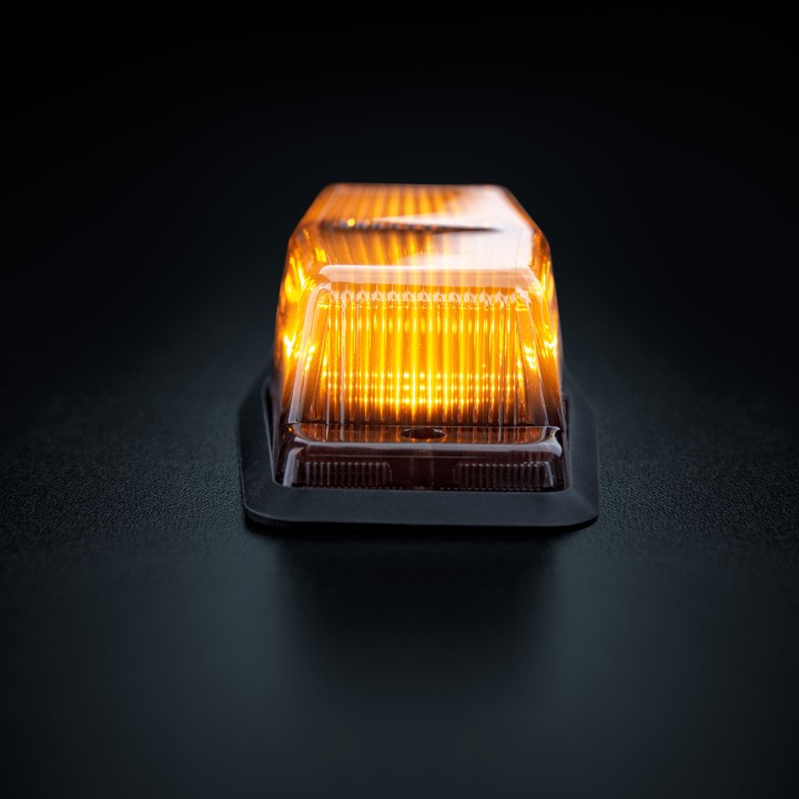 Lumină LED de Avertizare, Strands IZE LED Black Bullet - EDK.ro