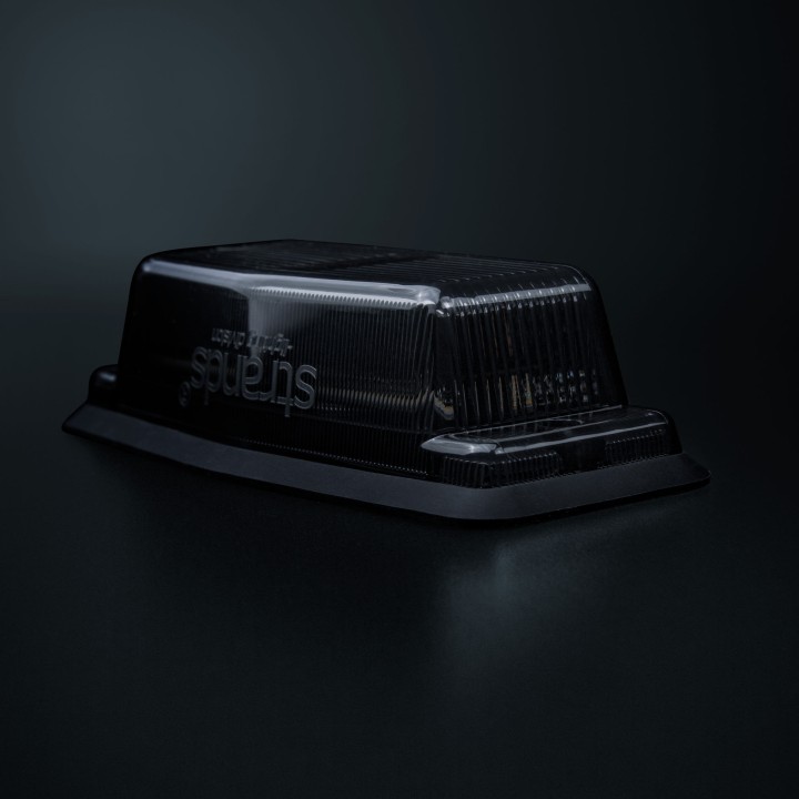 Lumină LED de Avertizare, Strands IZE LED Black Bullet - EDK.ro