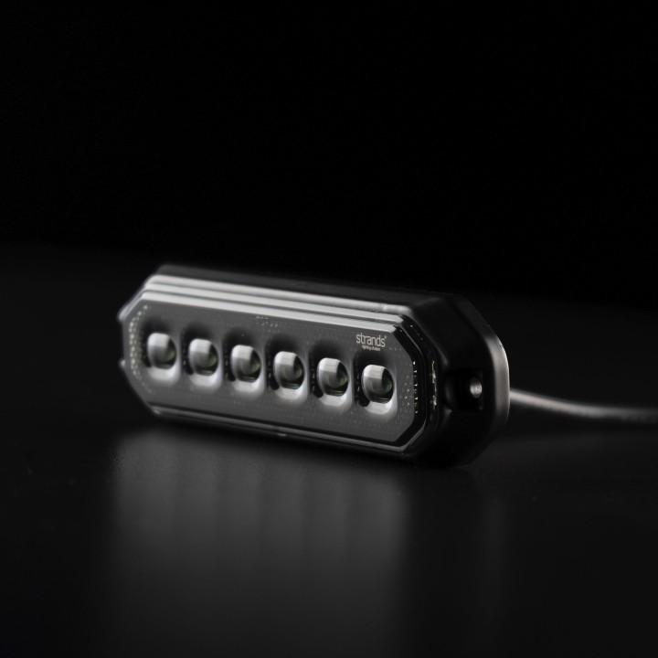Proiector LED Omologat, Strands Dark Knight Duo - EDK.ro