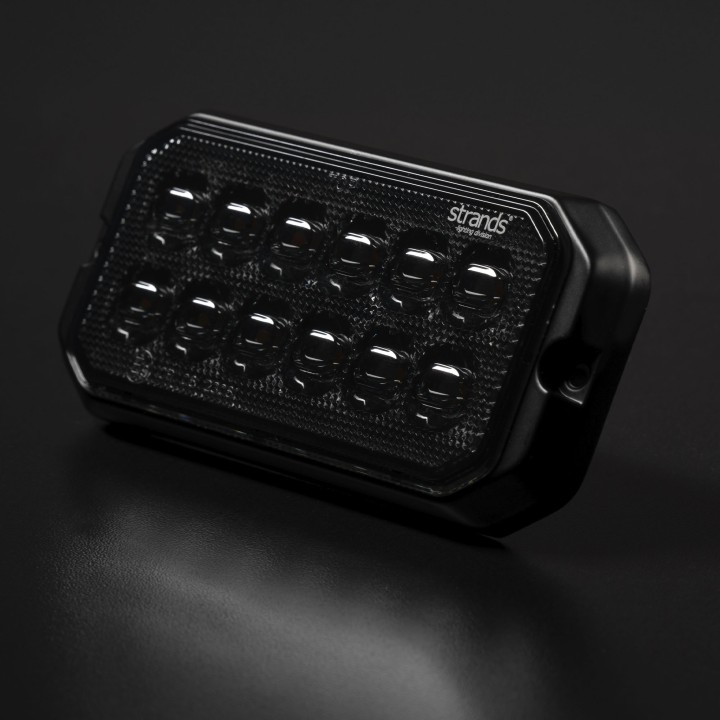 Proiector LED Omologat, Strands Dark Knight Duo - EDK.ro
