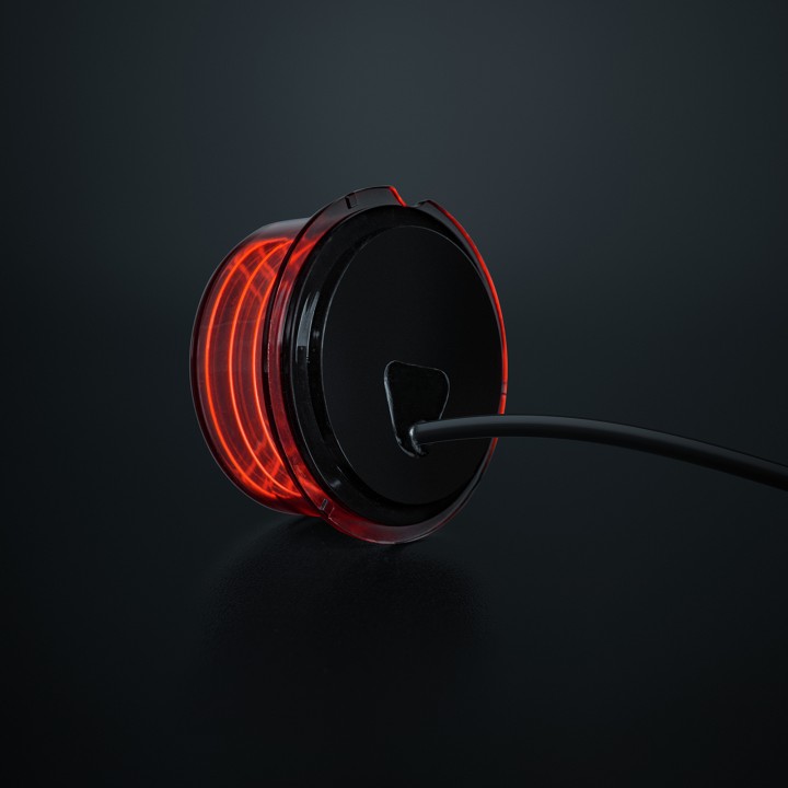 EC Approved LED Position Light Projector, Strands For9T, Red - EDK.ro