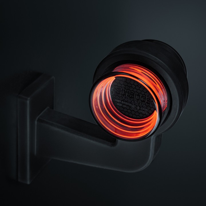 Proiector LED Omologat Pentru Poziții, Strands For9T, Roșu - EDK.ro