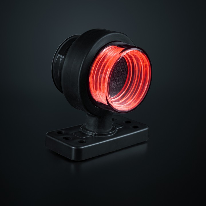 Proiector LED Omologat Pentru Poziții, Strands For9T, Roșu - EDK.ro