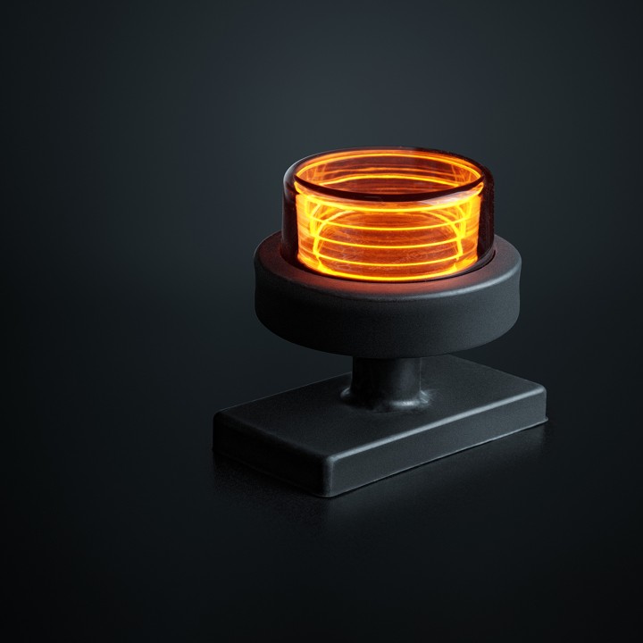 LED Warning Light, Strands For9T, Amber - EDK.ro
