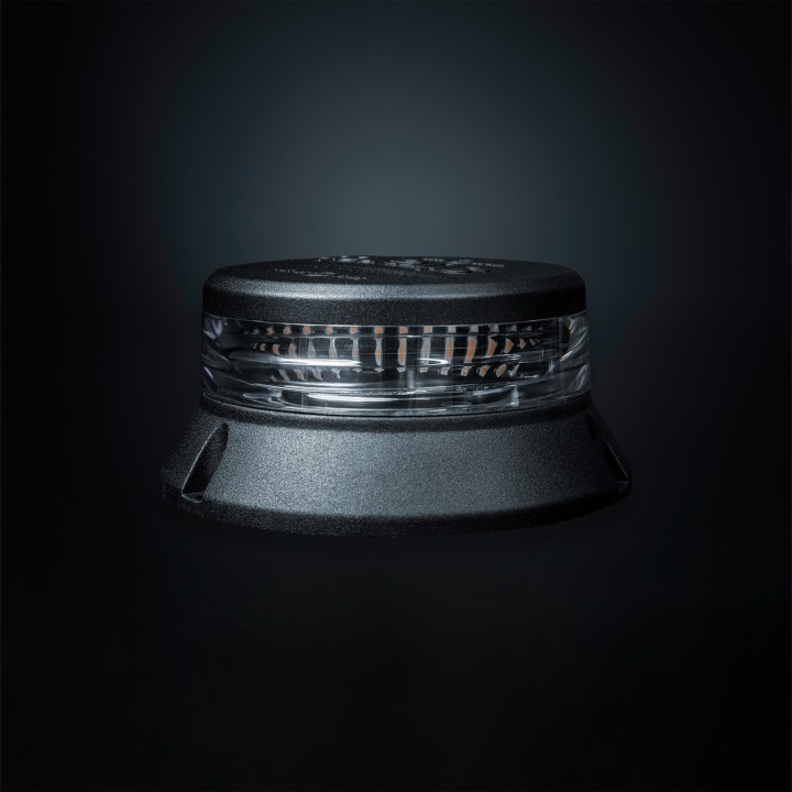 EC Approved LED Beacon Warning Light, Strands Cruise Light 110mm, Clear - EDK.ro