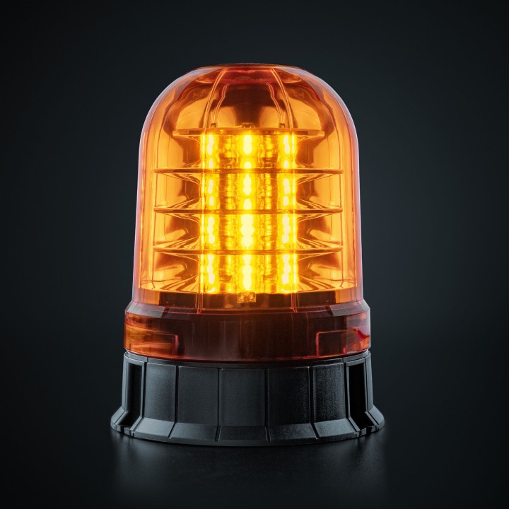 EC Approved LED Beacon Warning Light, Strands Big Energy XL, Amber - EDK.ro