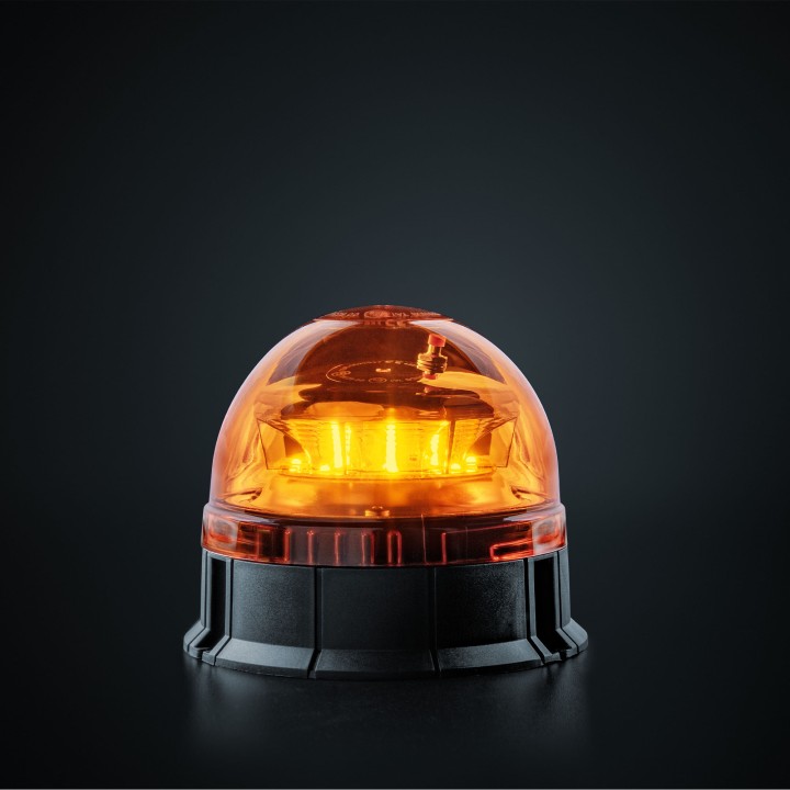 EC Approved LED Beacon Warning Light, Strands Big Energy, Amber - EDK.ro